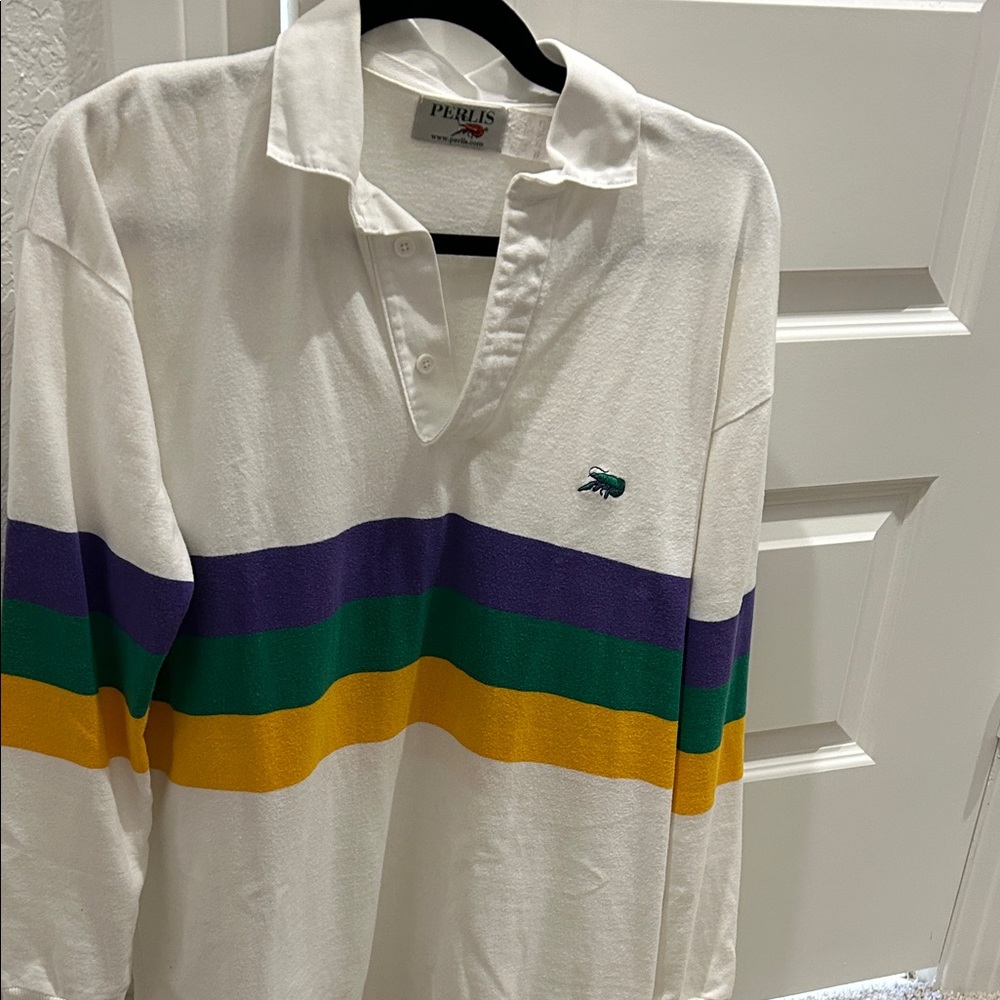 Mardi Gras Perlis polo